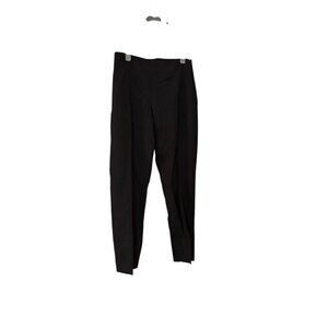 Loro Piana x Brooks Brothers Wool Tapered Black Trouser Womens Size 2P Caroline